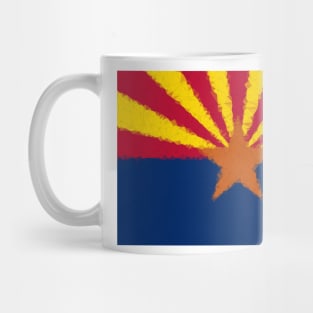 Low Poly Arizona Flag Mug